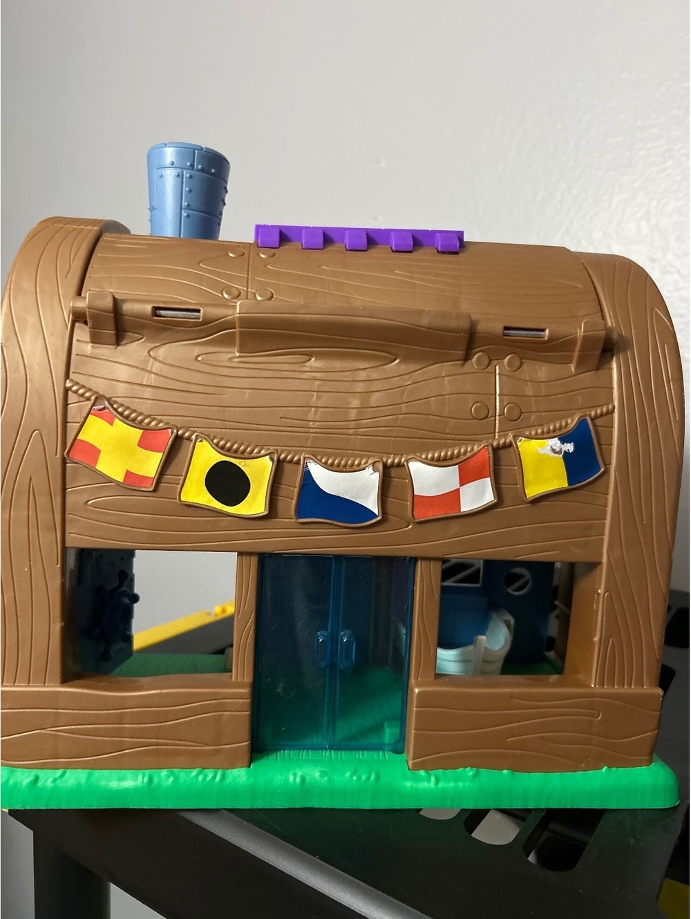 Vintage Fisher-Price Imaginext Pirate Ship Playset